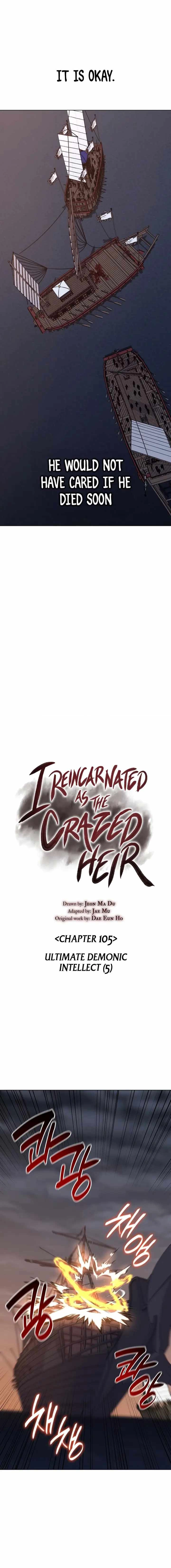 I Reincarnated As The Crazed Heir Chapter 105 24